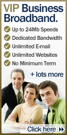 Up to 24Mb Business Broadband with amazing free extras!