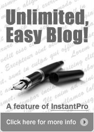 Easy, unlimited blog with InstantPro
