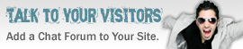 Talk to Your Visitors - Add a Chat Forum to Your Site