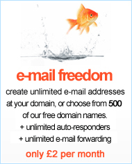 Create unlimited addresses at your domain!