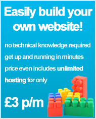 Easily build your own website today!