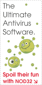 NOD32 Antivirus available from Freeola