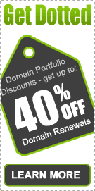 Get Dotted Domain Portfolio Discounts